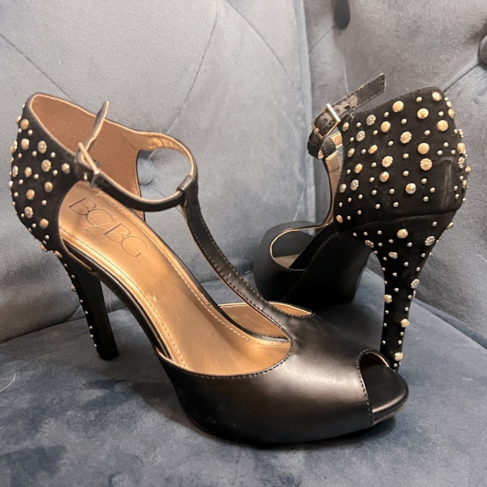 BCBG Embellished Stiletto Heel